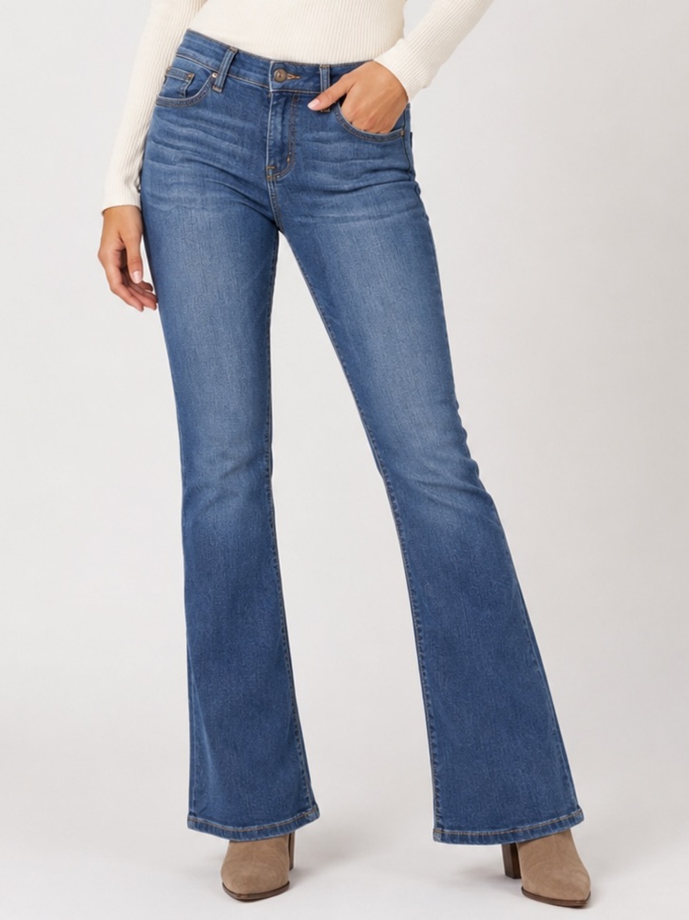 Judy Blue Boot Cut Jeans Womens 15/32 Dark Wash High Rise JB82100DK